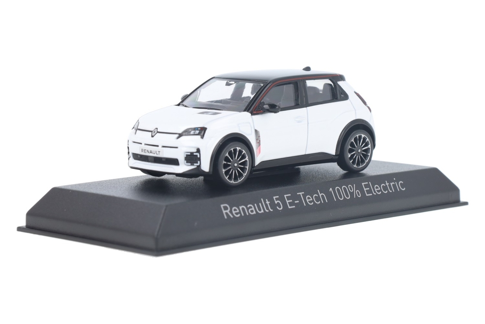 Renault 5 E-Tech 100% Electric Pearl White & Black | House of