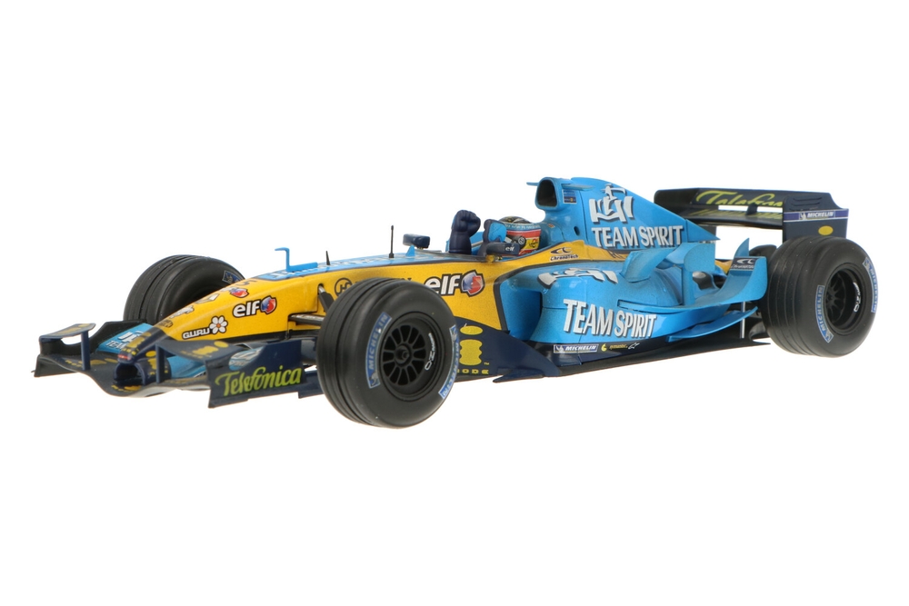 Renault F1カー 1/18 スケール OFFICIAL RENAULT F1 R.S 18 FORMULA 1 CAR “3 INCHES” 1:64 Z