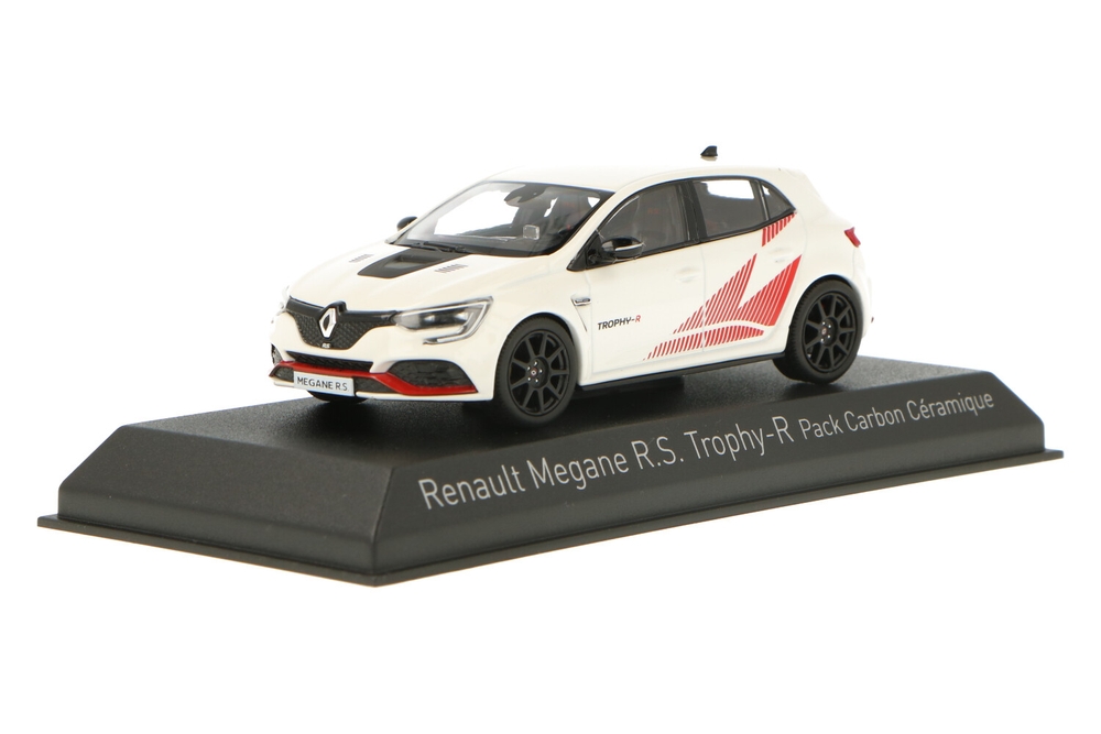 Renault Megane R.S Trophy-R 2019 White (Blanc) - 1/18 - NOREV - 185239 - Collection