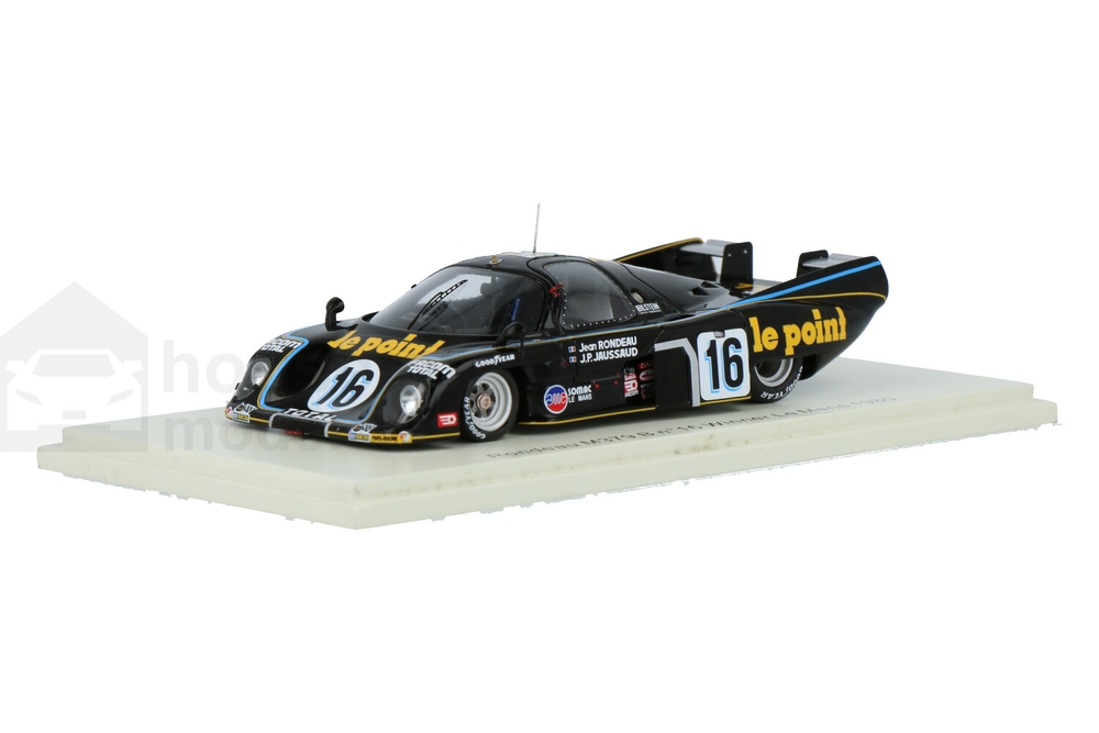 スロットカー　1/32 Rondeau M379 Bn 16 Le Mans 1980 Jean Rondeau-Jean-Pirre Jaussand TOTAL #16(ブラック) [132028] LE MANS miniatures Rondeau M379B n°16 Winner Le Mans 1980
