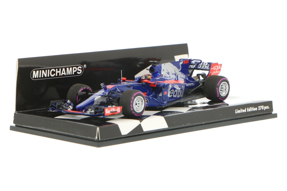 Spark Models SCUDERIA TORO ROSSO STR12, ABU DHABI GP 2017, HARTLEY N28