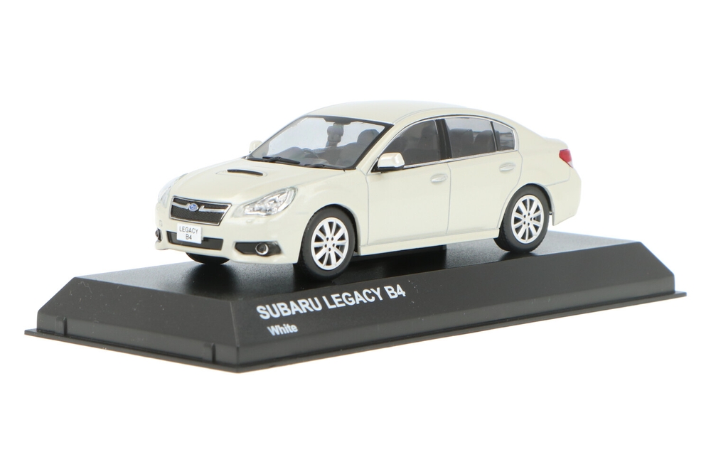 ミニカー SUBARU LEGACY B4 White 03650W Subaru Legacy B4 sedan 2013 white diecast model car 03650w