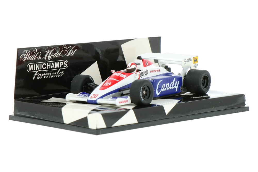 【激レア】MINI CHAMPS TOLEMAN TG 183B 1984 MINICHAMPS /F1 - 1984 TOLEMAN TG183B - J. CECOTTO - 1/43