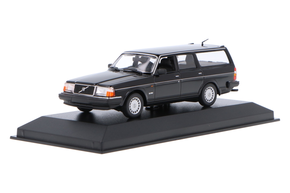 Volvo 240 GL 1986 (dark red metallic) - döküm modeli - Minichamps 940171401