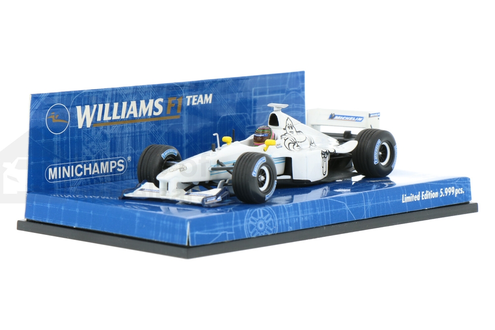 Miniature BMW Williams F1 FW21 Minichamps échelle 1/18