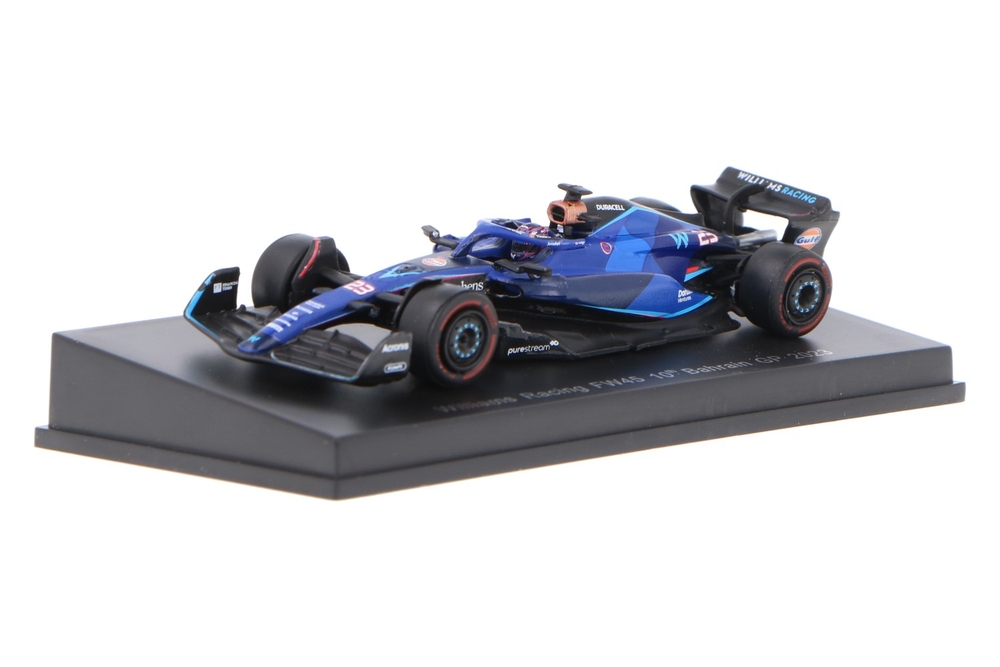 ミニカー Williams Racing FW45 2023 1/64 Spark 2023 Formula 1 Williams F1 FW45 No.23 Williams