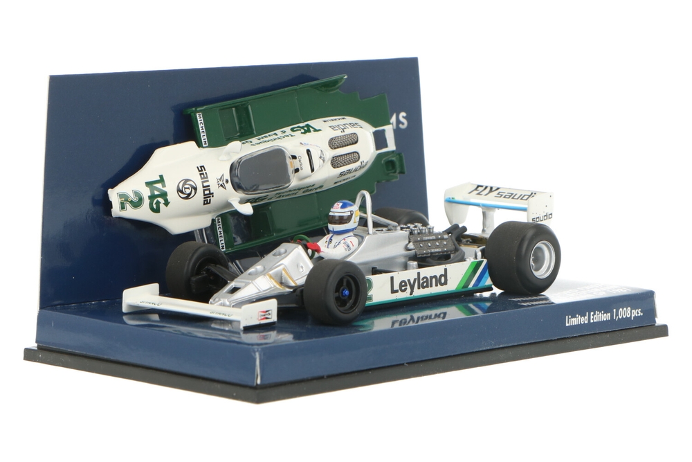 ミニカー Williams FW07B C. Reutemann 1980 1/43 ミニカー Williams FW07B C. Reutemann 1980 1/43 Williams