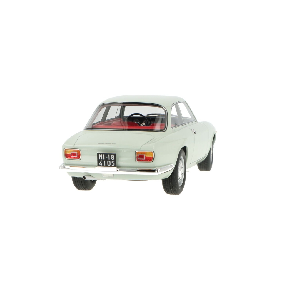 Mitica Alfa romeo Giulia 1600 Gtc Cabriolet Otvorený 1964 - Interiér Červená 1:18 Azzurro Spazio - Svetlomodrá