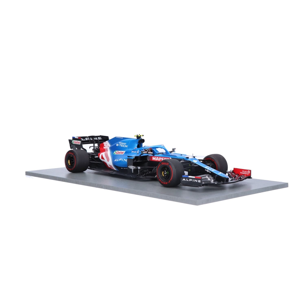 Alpine A521 F1 – Ocon GP Bahreïn 2021 – Spark 1/18 – Neuf