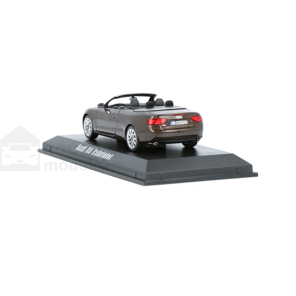 Audi A5 Cabriolet 2012 – Teakbrown Metallic – Norev 1/43 Réf 830110