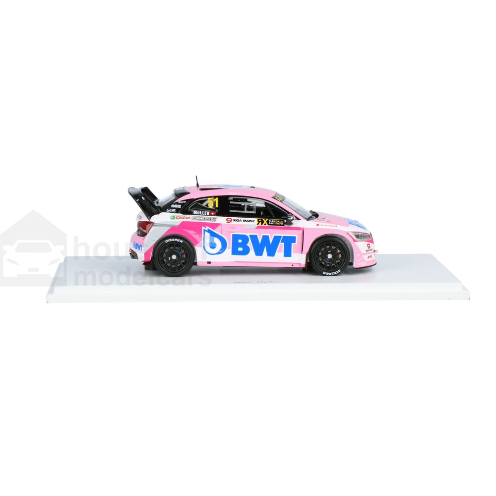 Spark 1:43 Audi S1 EKS RX Quattro #57 World RX of Hockenheim 2017 Heikkinen S5861 modèle voiture