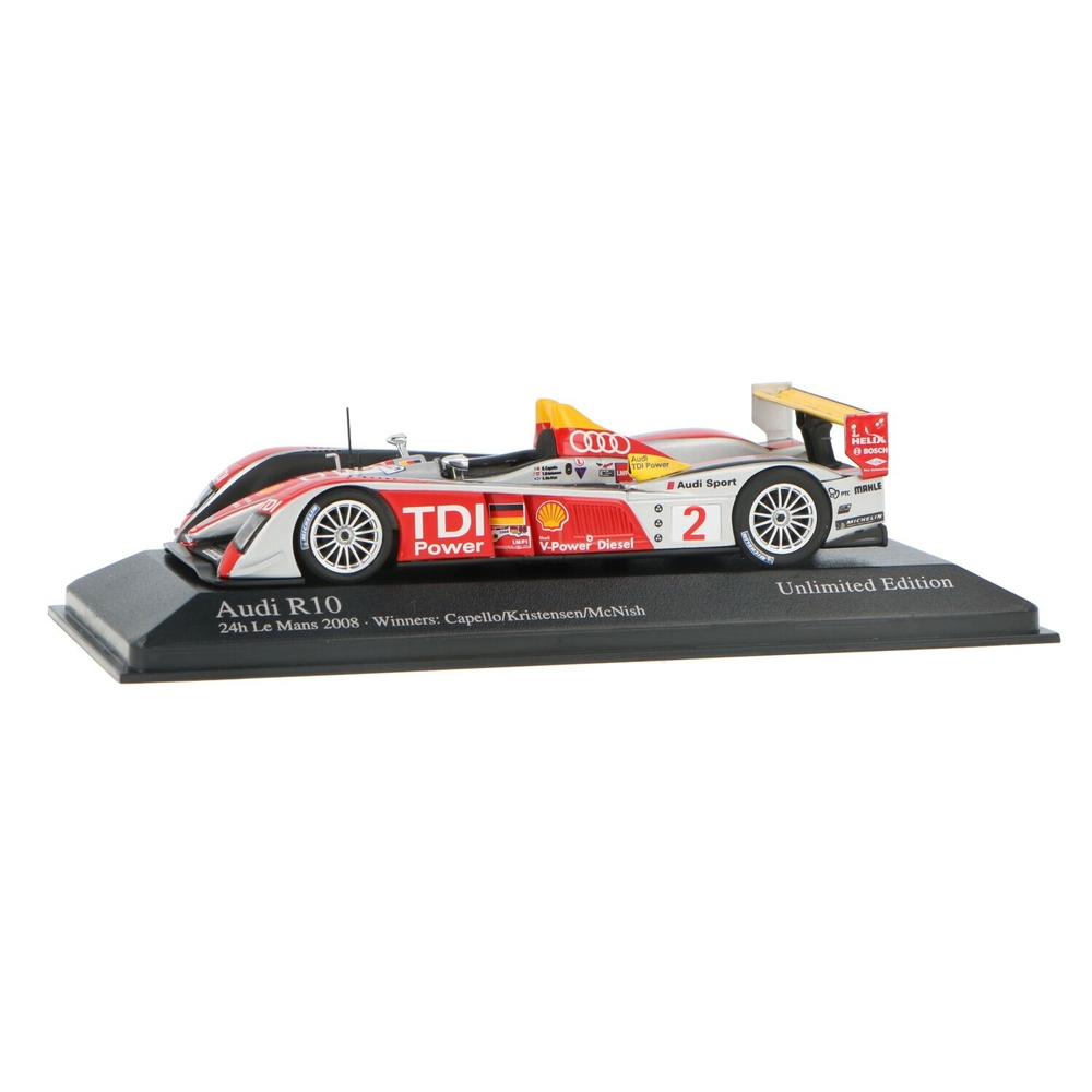 Audi R10 Tdi #2 Win le Mans 2008 Capello Kristensen Mcnish IXO LM2008 1:43 24H