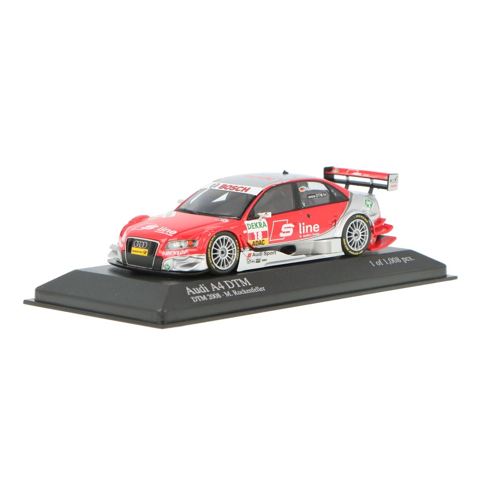 Audi A4 B7 DTM 2008 Minichamps 1/43 - Team Audi Sport Rosberg