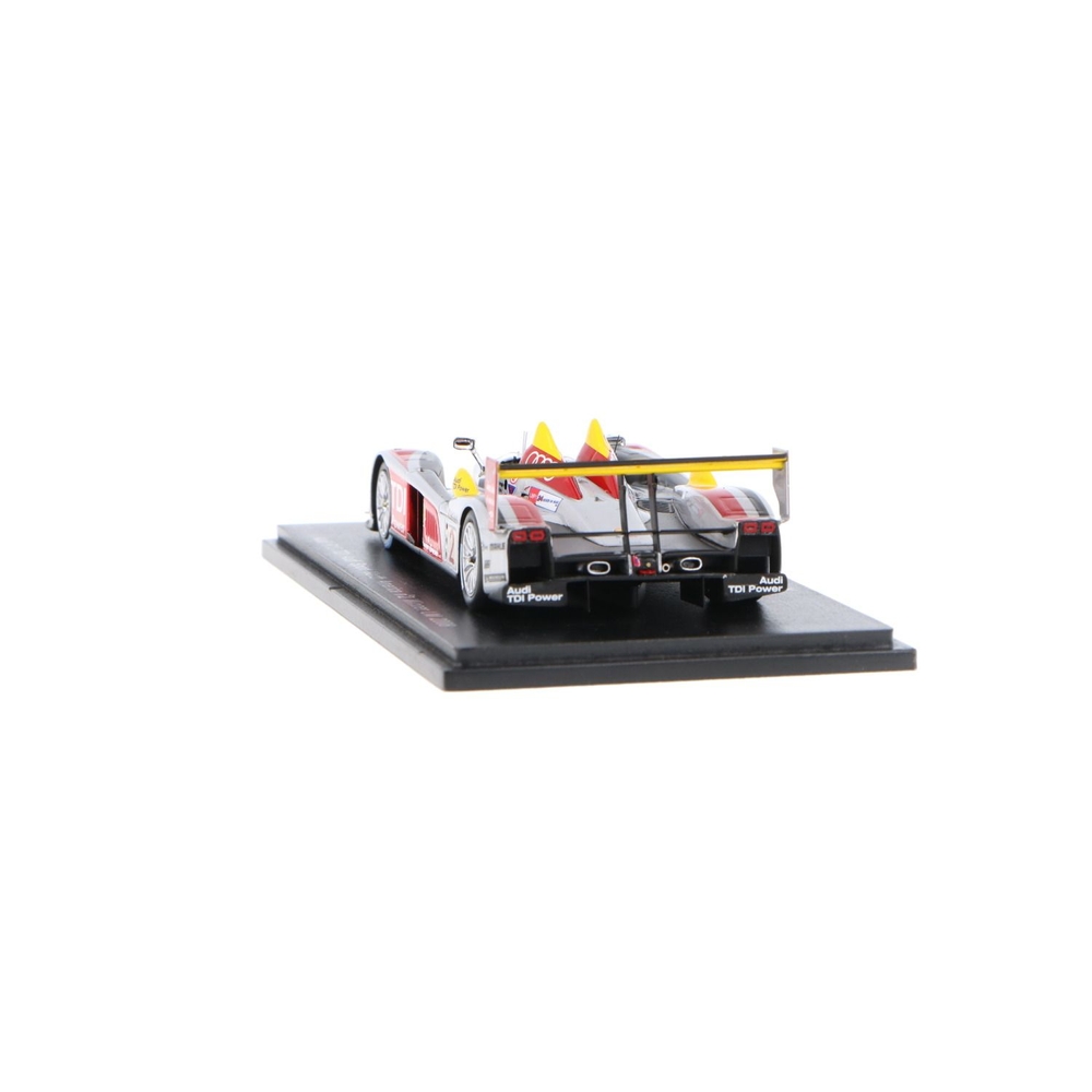 1/43 Spark Audi R10 TDI Car #7 6th in 2008 24 Hours of LeMans S0684
