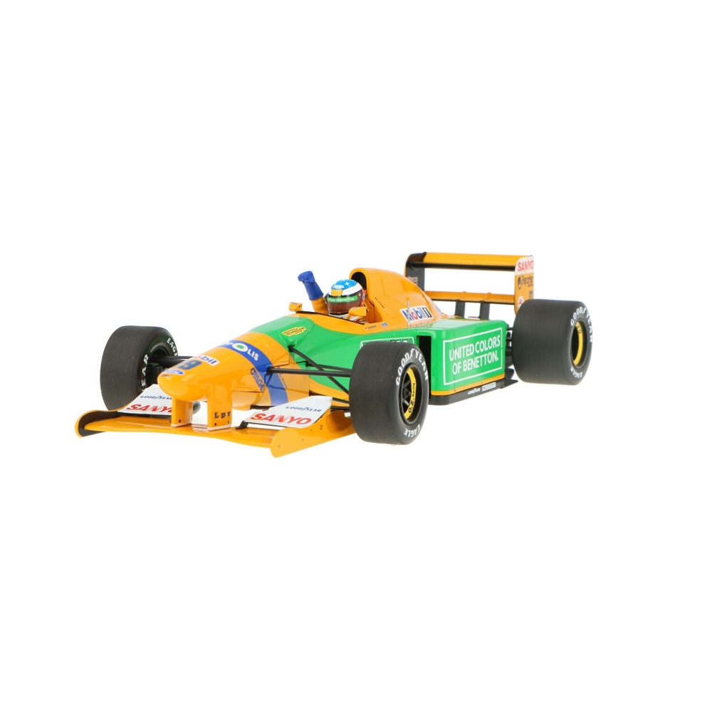 Miniature F1 Minichamps – Benetton Ford B191B N°20 1992 (M. Brundle) – 1/18
