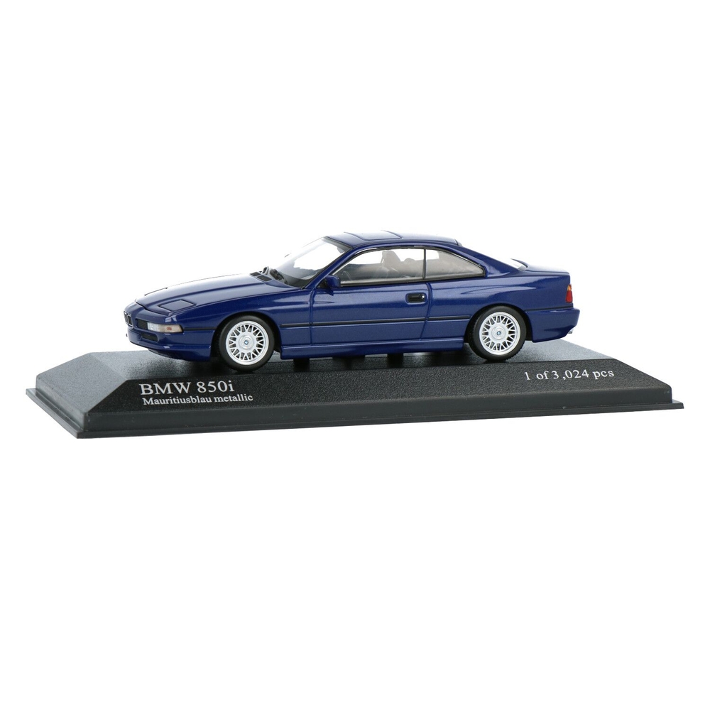 希少 ミニチャンプス 1/43 BMW 850i E31型 ブルーメタリック s-l400.jpg