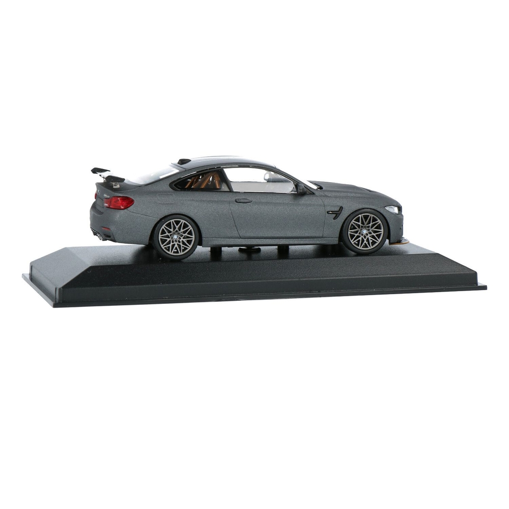 中古品 1/43 BMW M4 GTS 2016 Matt grey Minichamps BMW M4 GTS 2016 matt grau, orange wheels - 870
