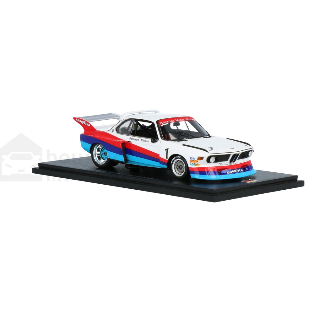 BMW CSL 1976 チャンピオンシッププロダクションションミニカー 1/43 Minichamps BMW 3.5 CSL IMSA #59 Winner 24h Daytona 1976