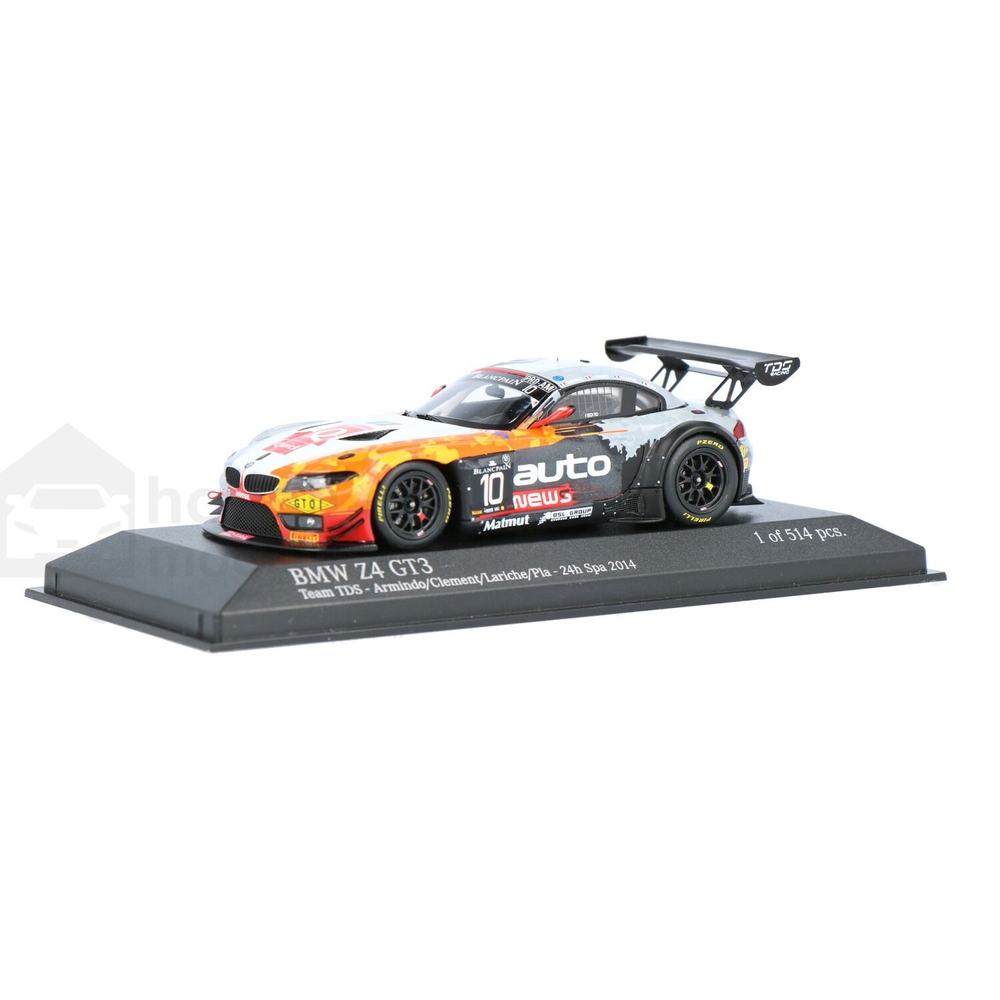 BMW Z4 24h Spa 2014 TDS ミニカー ミニチャンプス PMA basque_cami437142010