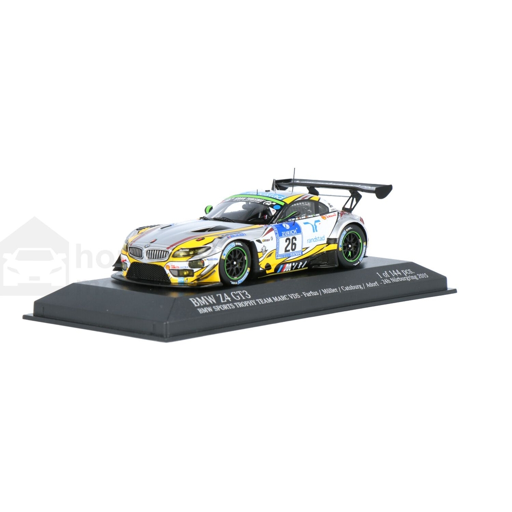 ミニチャンプス　minichamps 1/43 z4 gt3 marc vds ミニチャンプス minichamps 1/43 z4 gt3 marc vds - メルカリ