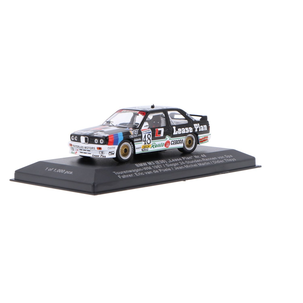 Tarmac Works BMW M3 Coupe E30 Evolution EVO Spa 24h Race