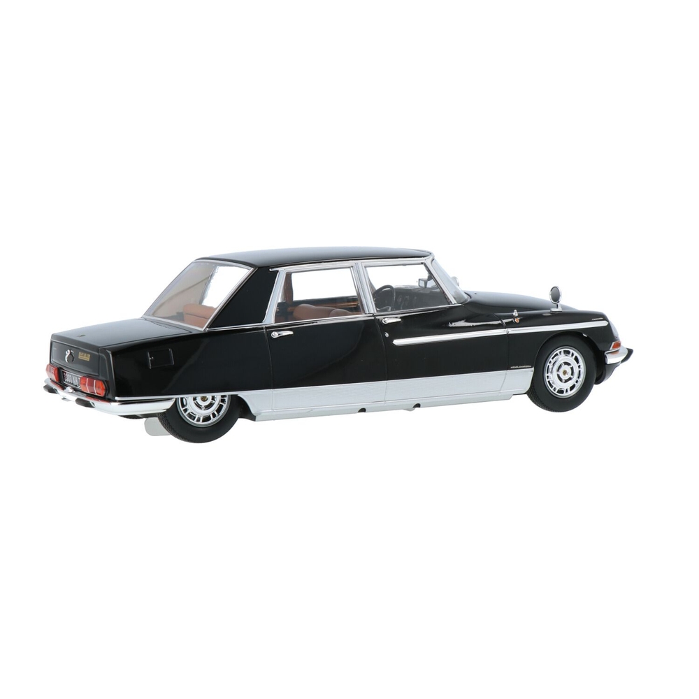 Miniature Voiture Présidentielle Citroën DS 21 Chapron Lorraine 1969, échelle 1/18, METAL-18, Noire