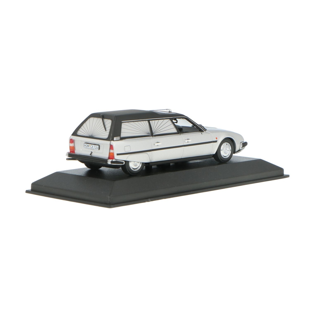 1/43 シトロエン ＣＸ BREAK 1980 HEARSE ミニシャンプス Diecast model cars Citroen CX 1⁄43 Maxichamps Prestige grey⁄black