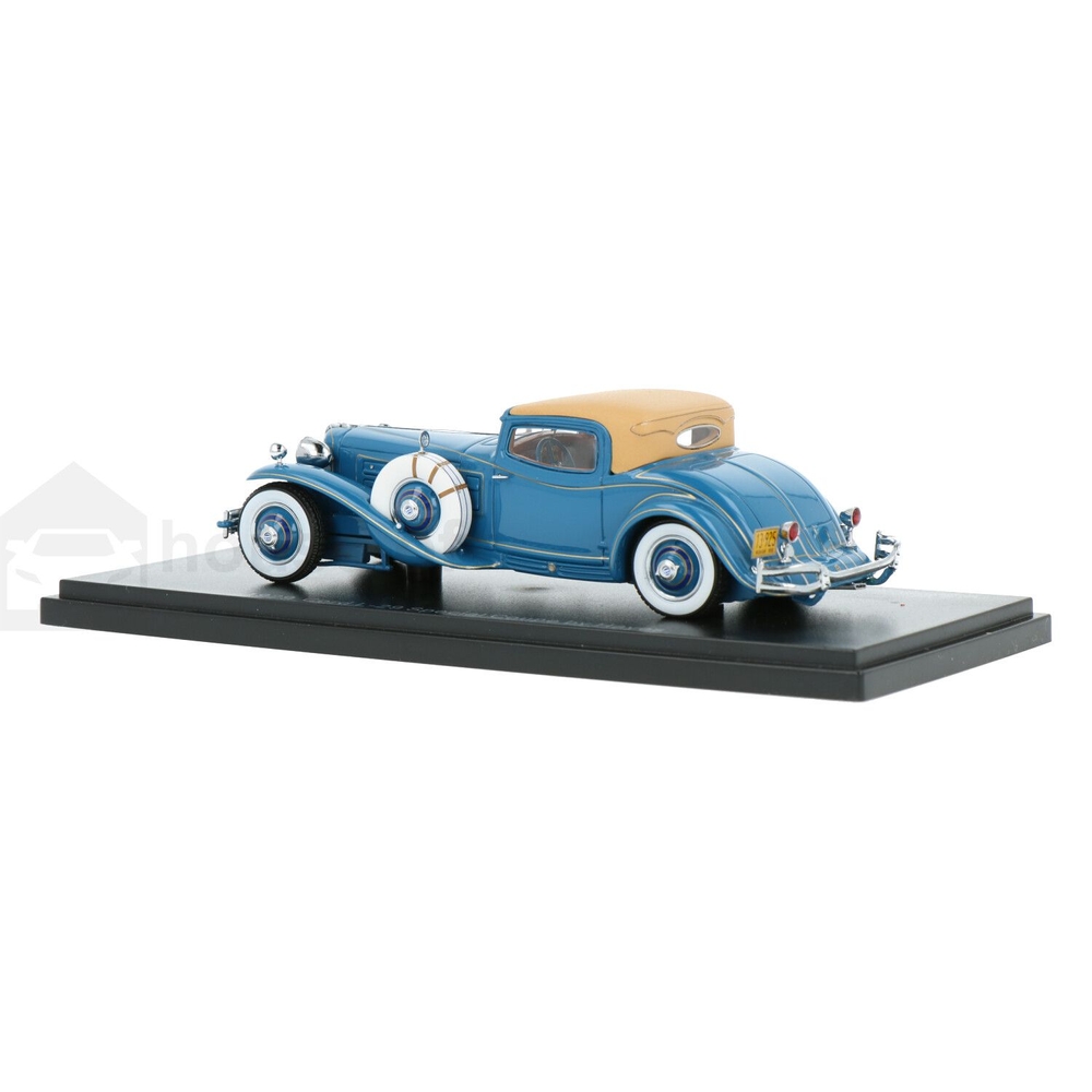 Miniature 1929 Cord L-29 Special Coupe Hayes Esval – IXO 1/43 – Résine – Occasion