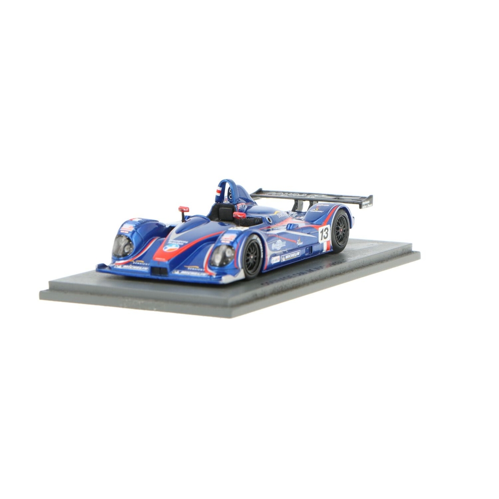 SPARK-MODEL SCCG19 Escala 1/43 | COURAGE C60 JX JUDD COURAGE COMPETITION N 13 24h LE MANS 2003 J.COCHET - S.GREGOIRE - J.M.GOUNON BLUE MET RED BLAK