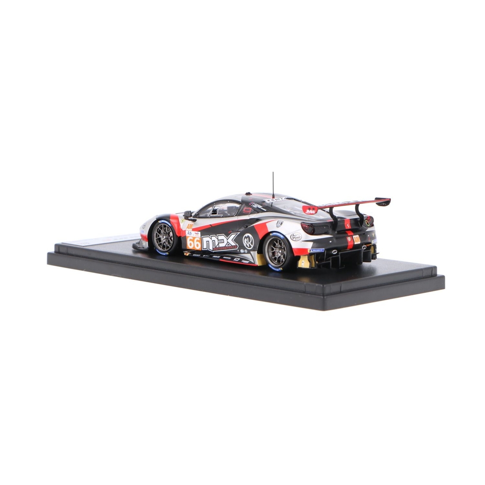 1/64 Tarmac Works 2020 Ferrari 488 GTE 24h of Le Mans M. Molina, D. Rigon, S. Bird Diecast Car Model