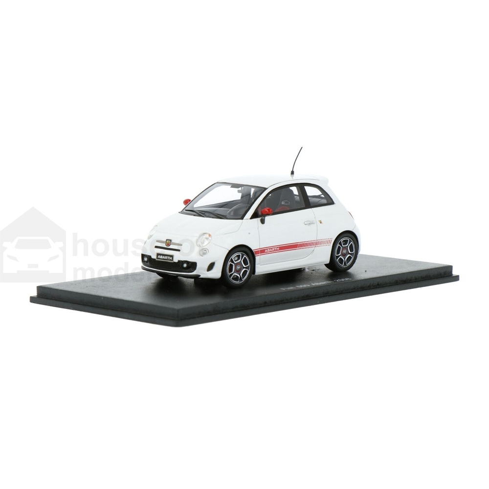 Spark 1/43 Abarth 500 フィアット アバルト Black 黒