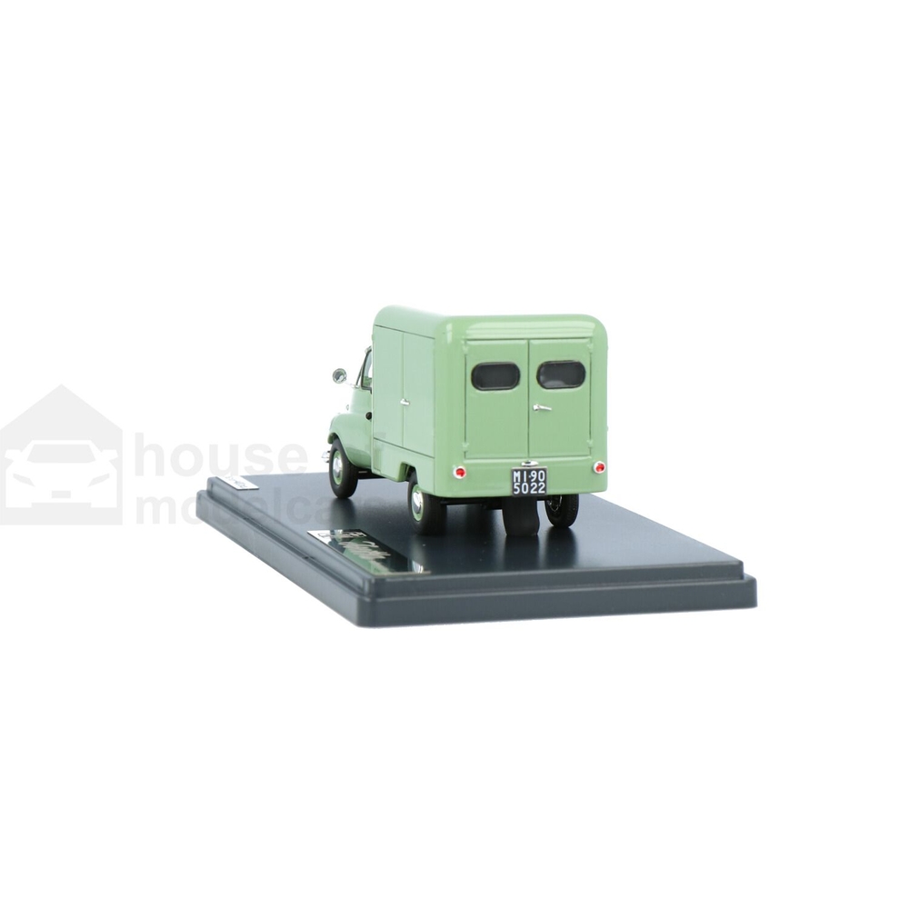Modellino Matrix 1:43 Camion Trasporto Auto Verde Con Isetta – Furgone Autocaro