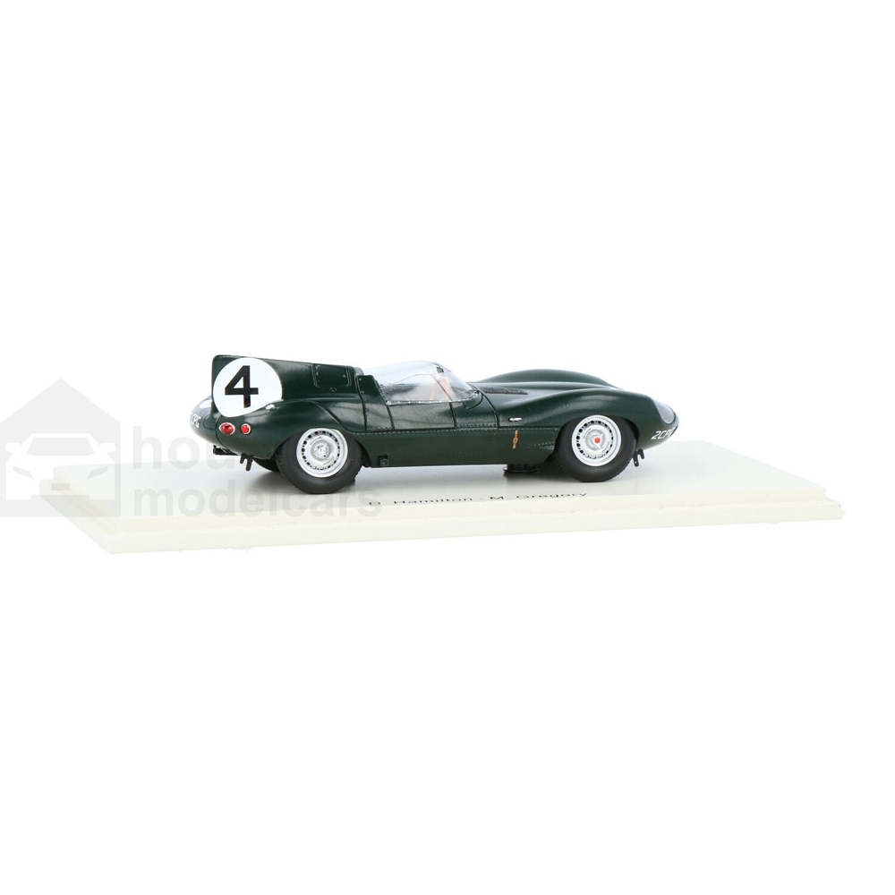 spark-model Jaguar D-Type #4 6th Le Mans 1957 Hamilton