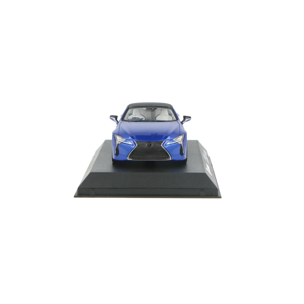 LEXUS LC500h Structural Blue ミニカー Lexus LC500 `Structural Blue` 2018 ブルーモーメント