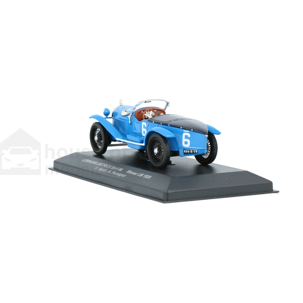 PINKO WLM1926 Escala 1/43 | LORRAINE DIETRICH B3-6 N 6 WINNER LE MANS 1926 R.BLOCH - A.ROSSIGNOL