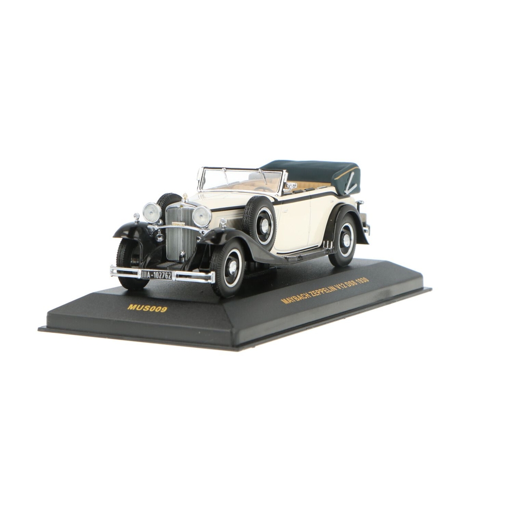 車　ダイキャストミニカー　ＭａｙｂａｃｈＤＳ８“Ｚｅｐｐeｌiｎ\"Ｂａｕｊａｈｒ MAYBACH Zeppelin V12 DS8 1930/1940 - Vintage diecast 1:43