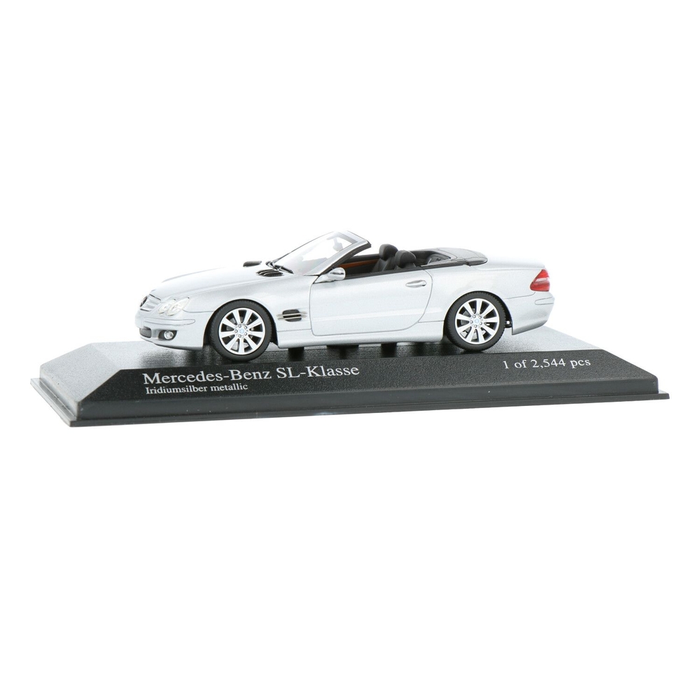 Miniature Mercedes SL R230 Minichamps – 1/43, Jaune Linea Giallo, 2008