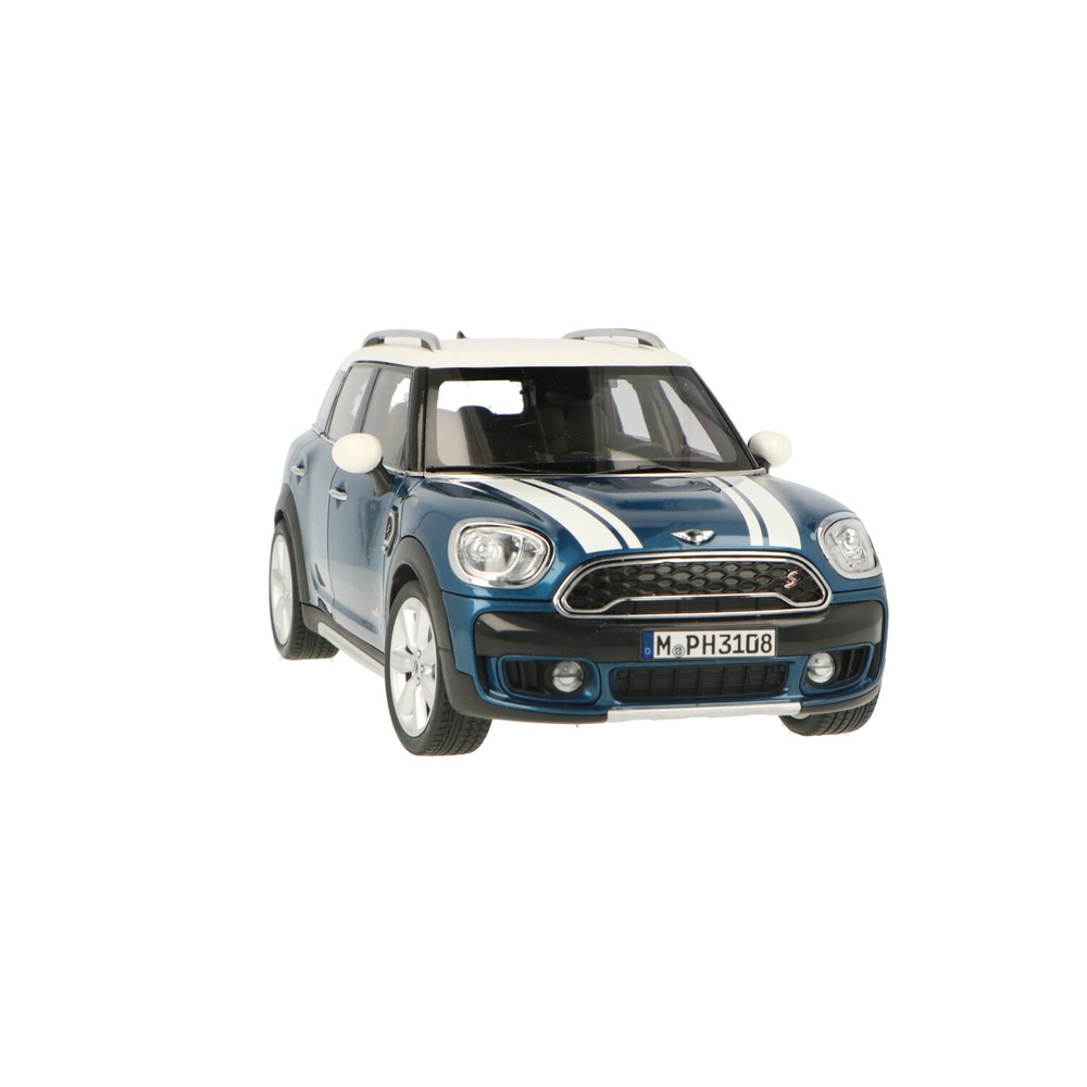 Mini Cooper S Countryman Modellauto 1:24 - Weiß/Schwarz Von Mondo Motors