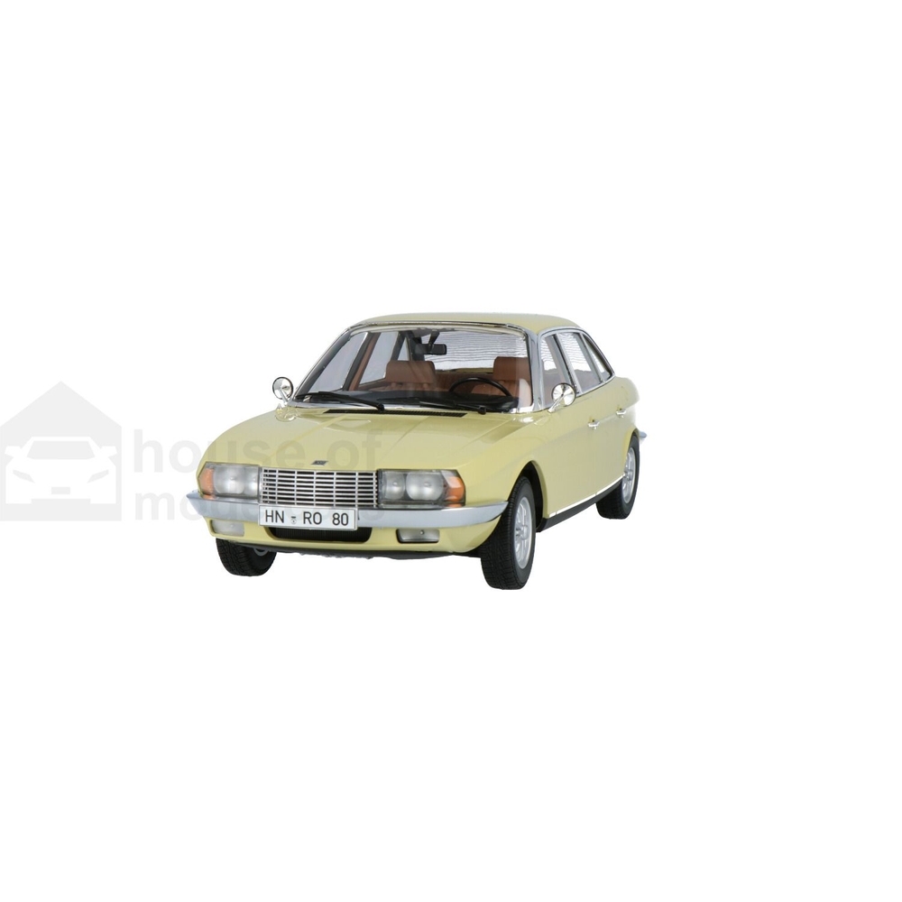 NSU Ro80 1972 Bleu - Minichamps 1/18 - Miniature Collection état Neuf