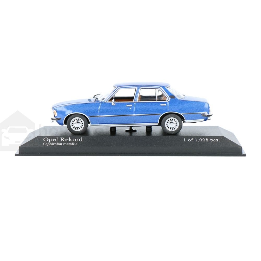 1/43 Minichamps 1962 Opel Rekord A (Blue Metallic) Car Model