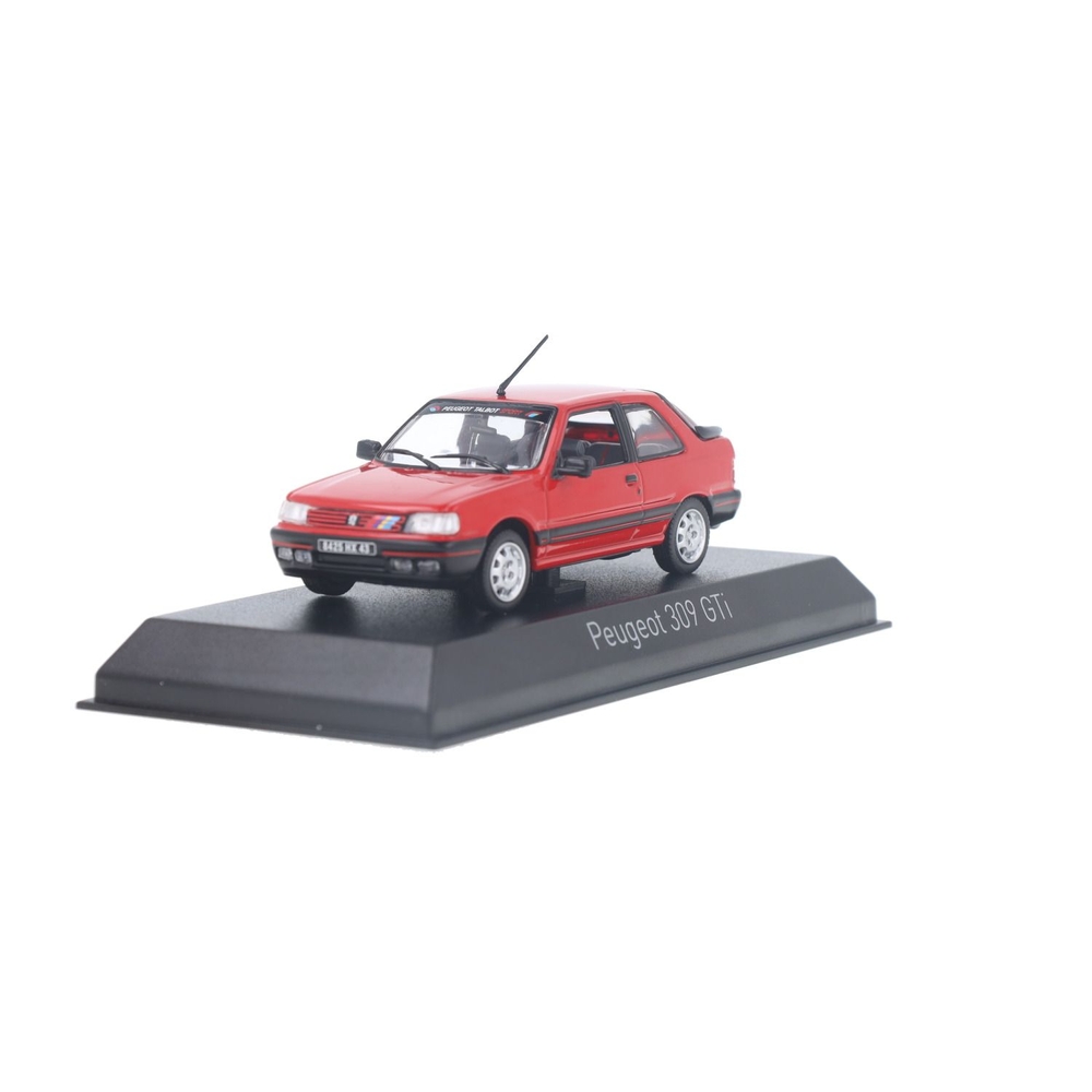 Miniature 1/43 Peugeot 309 GTI 1.9 coupé rouge très rare idem 205 gti - Collection