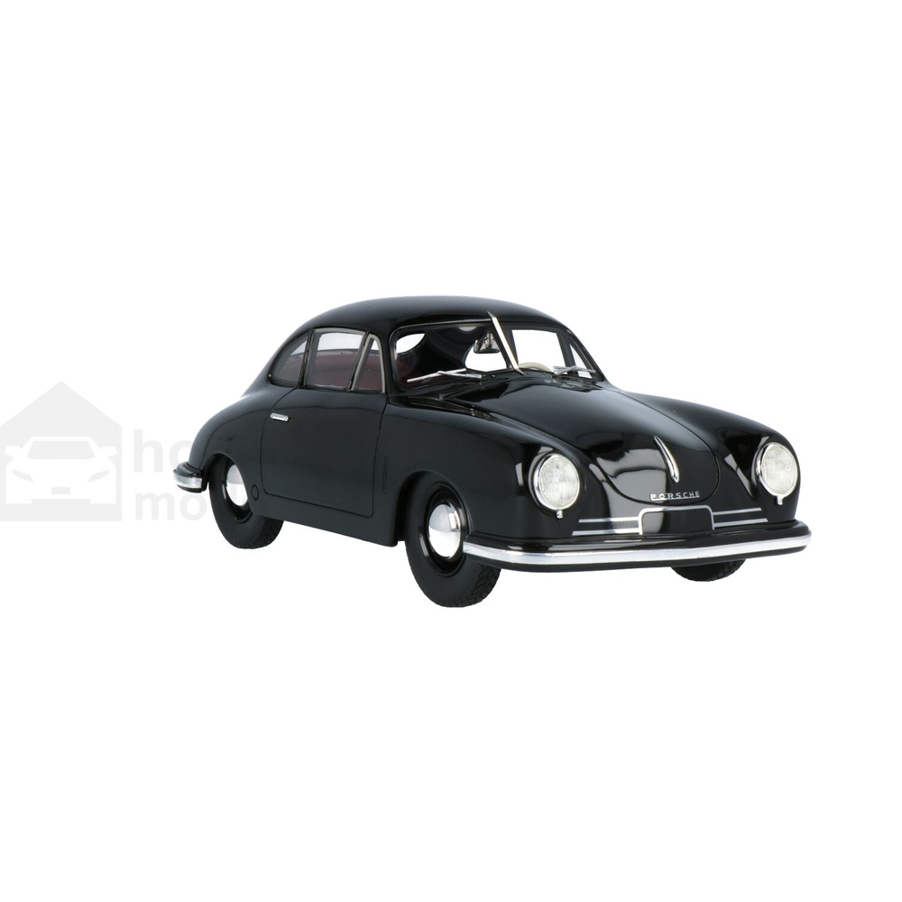 Amazon | 1/43 ミニカー 黒 ブラック Porsche 356 Gmund Coupe