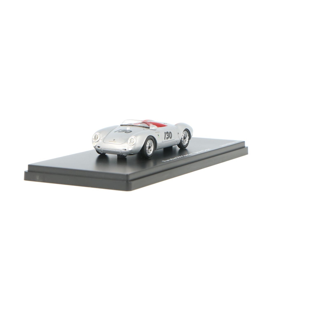 【KK Scale】Porsche 550A Spyder James Dean Porsche 550 A Spyder n° 130 Little Bastard James Dean 1956 Silver