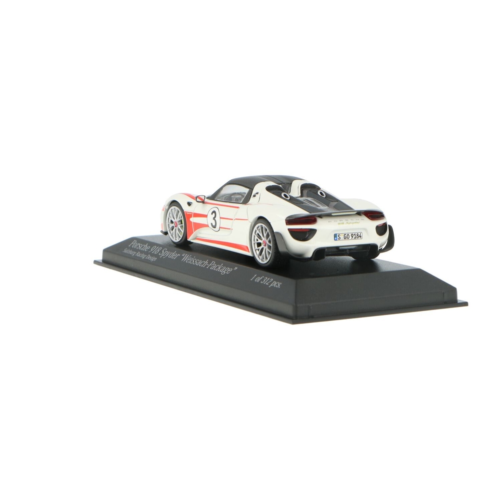 ミニカー 1/43 Porsche 918 Spyder Weissach Paket Porsche 918 Spyder Weissach Paket | PORSCHE SHOP