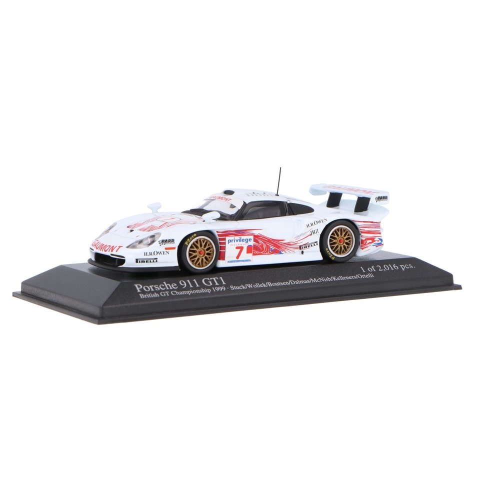 Minichamps 1:43 – Porsche 911 GT1 Daytona 2001 – Schumacher Holtom Brenner #01
