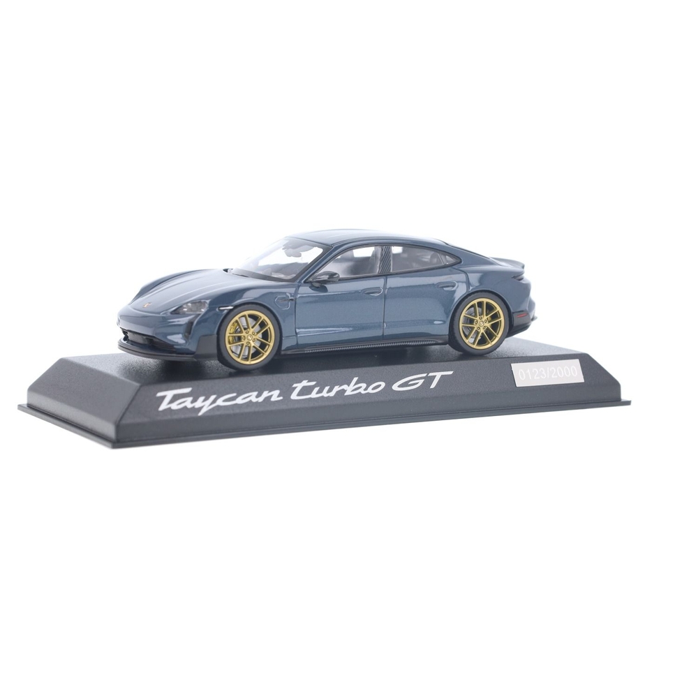 Porsche Taycan Turbo GT (J1 PA) Paleblue Metallic | House of Modelcars