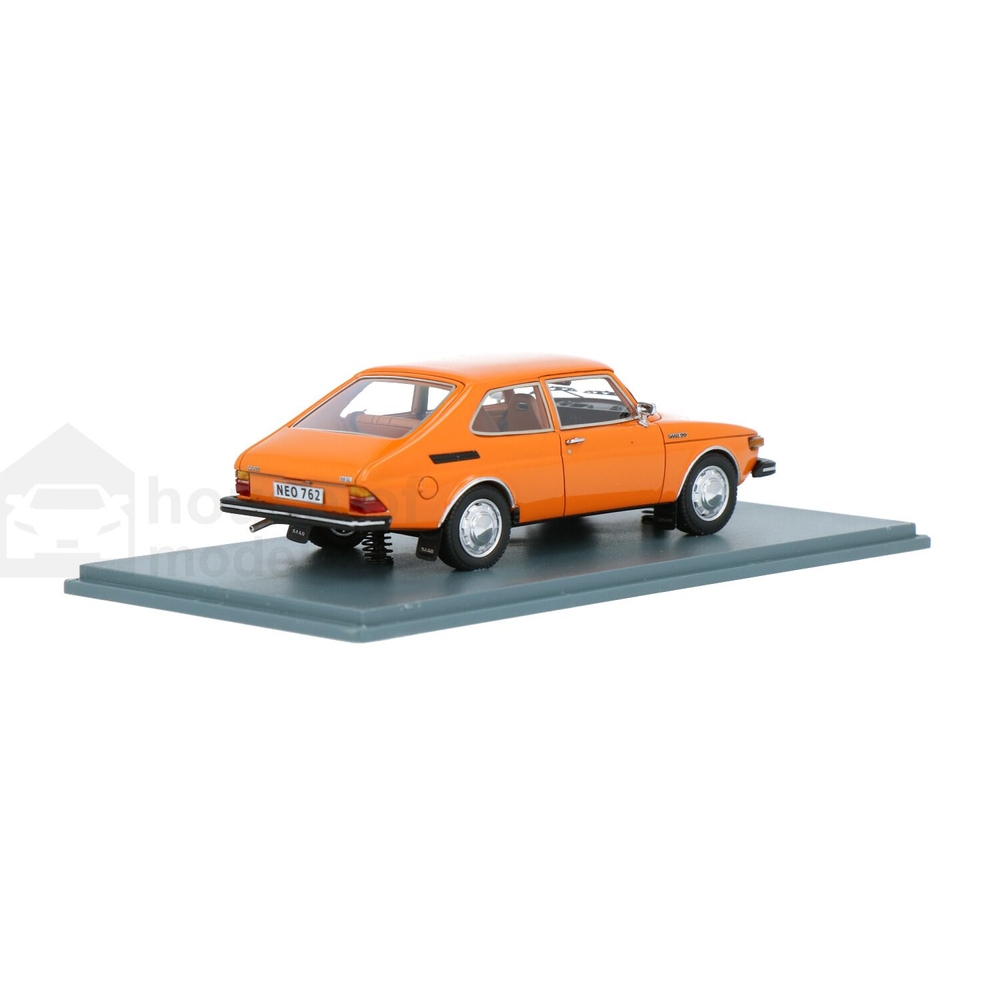 NEO 1/43 SAAB 99 Combi Coupe オレンジ 絶版 ミニカー
