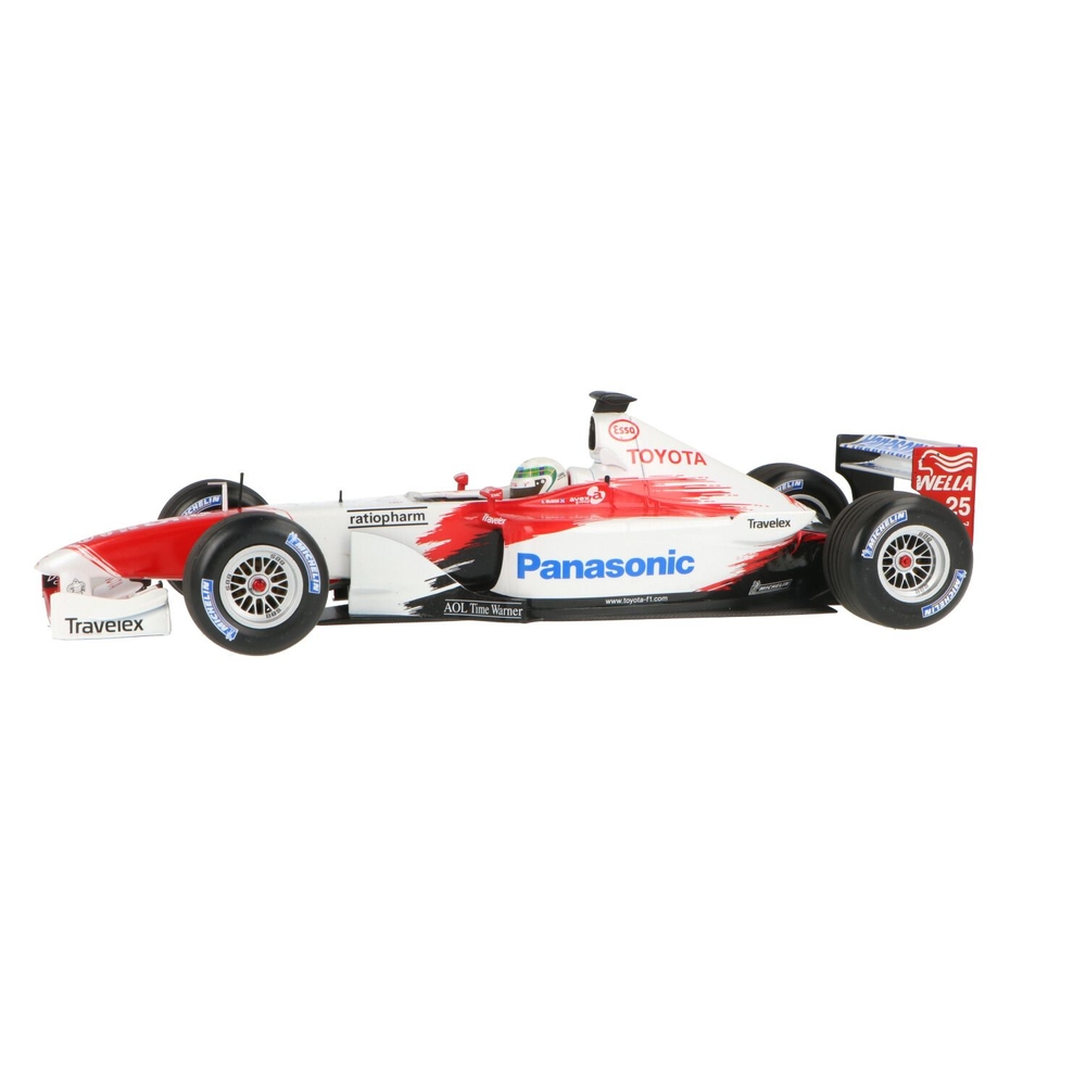 2002トヨタTF102ラジコン Minichamps 1:43 M. Salo Panasonic Toyota Racing TF102