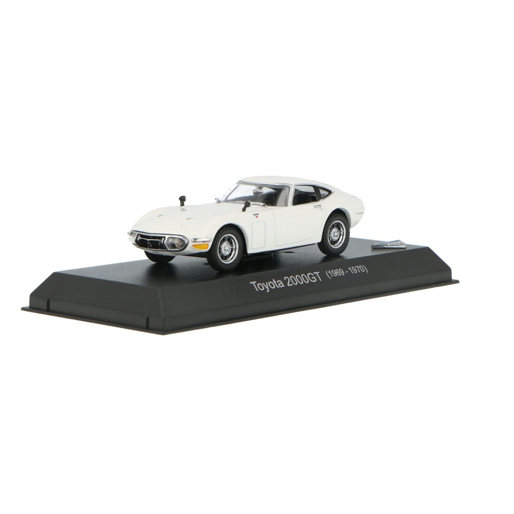 TOYOTA 2000GT ホワイト 1/43 スケール Mark43 Models Toyota 2000GT MF10 1969-70 White PM4363W 1/43