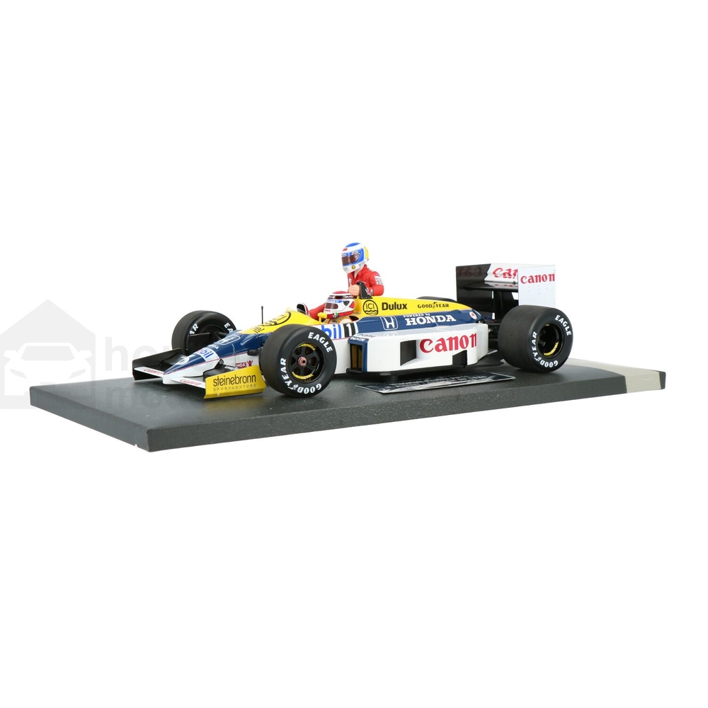 MINICHAMPS - Williams Honda FW11 - Allemagne GP Taxi Rosberg 1986-1/43